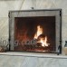 Uniflame S-1075 1 Panel Wrought Iron Spark Guard Fireplace Screen - B00JRDIKQM